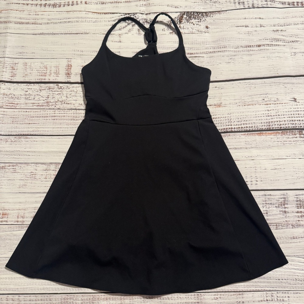 Z by Zella Tennis Golf Active Dress Athletic Built-In Shorts Black Women's‎ XS